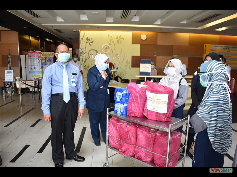 Sumbangan bencana COVID-19 daripada pelbagai pihak