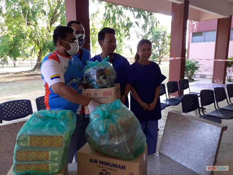 Sumbangan bencana COVID-19 daripada pelbagai pihak