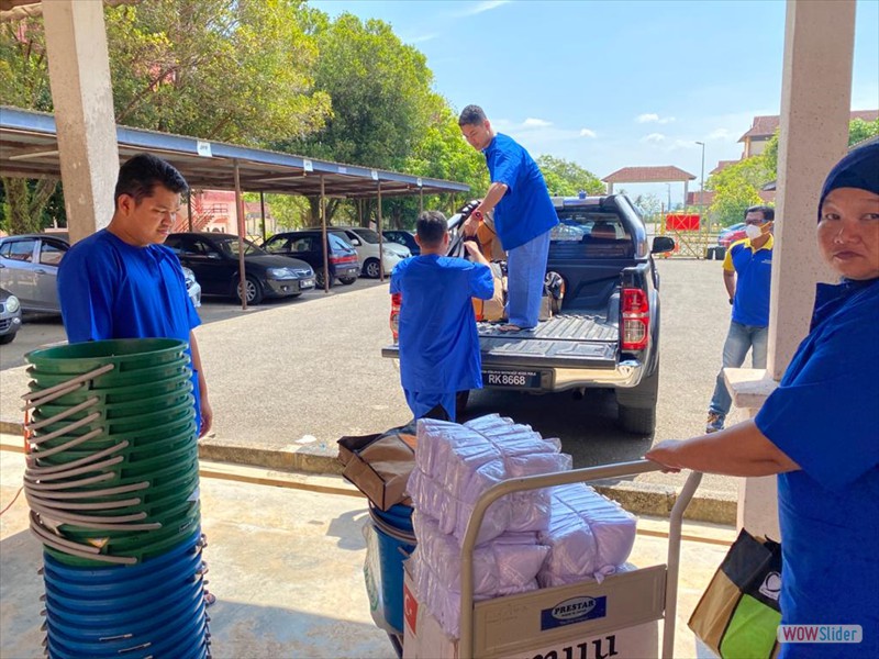 Sumbangan bencana COVID-19 daripada pelbagai pihak