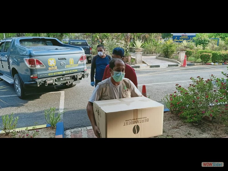 Sumbangan bencana COVID-19 daripada pelbagai pihak