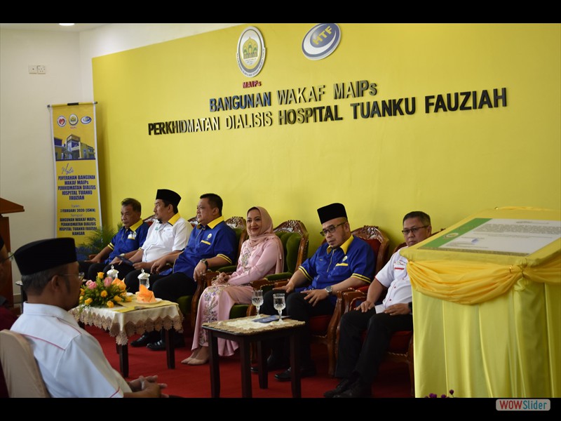 Majlis Penyerahan Bangunan Wakaf Maips-Dialisis || 3/2/2020