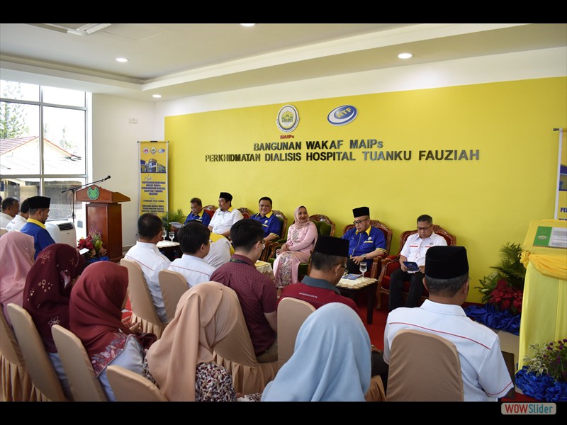 Majlis Penyerahan Bangunan Wakaf Maips-Dialisis || 3/2/2020