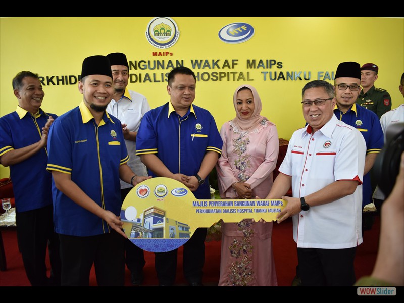 Majlis Penyerahan Bangunan Wakaf Maips-Dialisis || 3/2/2020