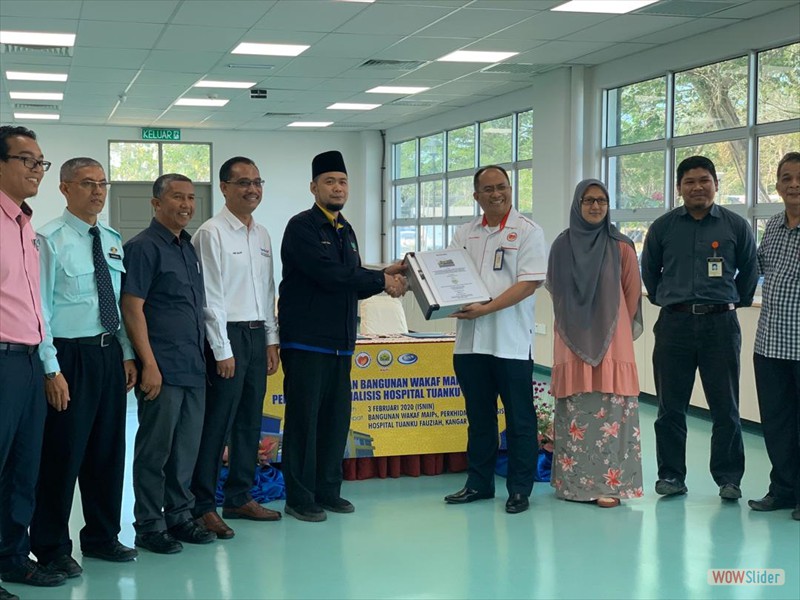 Majlis Penyerahan Bangunan Wakaf Maips-Dialisis || 3/2/2020