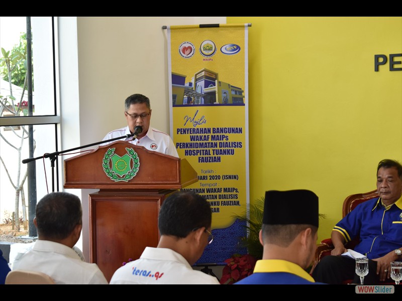 Majlis Penyerahan Bangunan Wakaf Maips-Dialisis || 3/2/2020