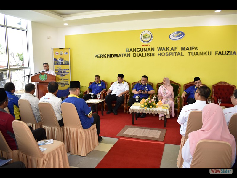 Majlis Penyerahan Bangunan Wakaf Maips-Dialisis || 3/2/2020