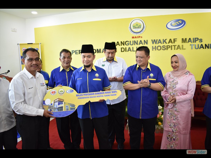 Majlis Penyerahan Bangunan Wakaf Maips-Dialisis || 3/2/2020