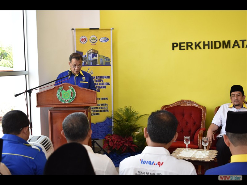 Majlis Penyerahan Bangunan Wakaf Maips-Dialisis || 3/2/2020